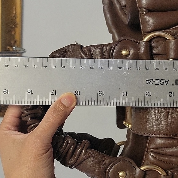 MIU MIU Matellase leather Large Satchel handbag - Picture 12 of 17